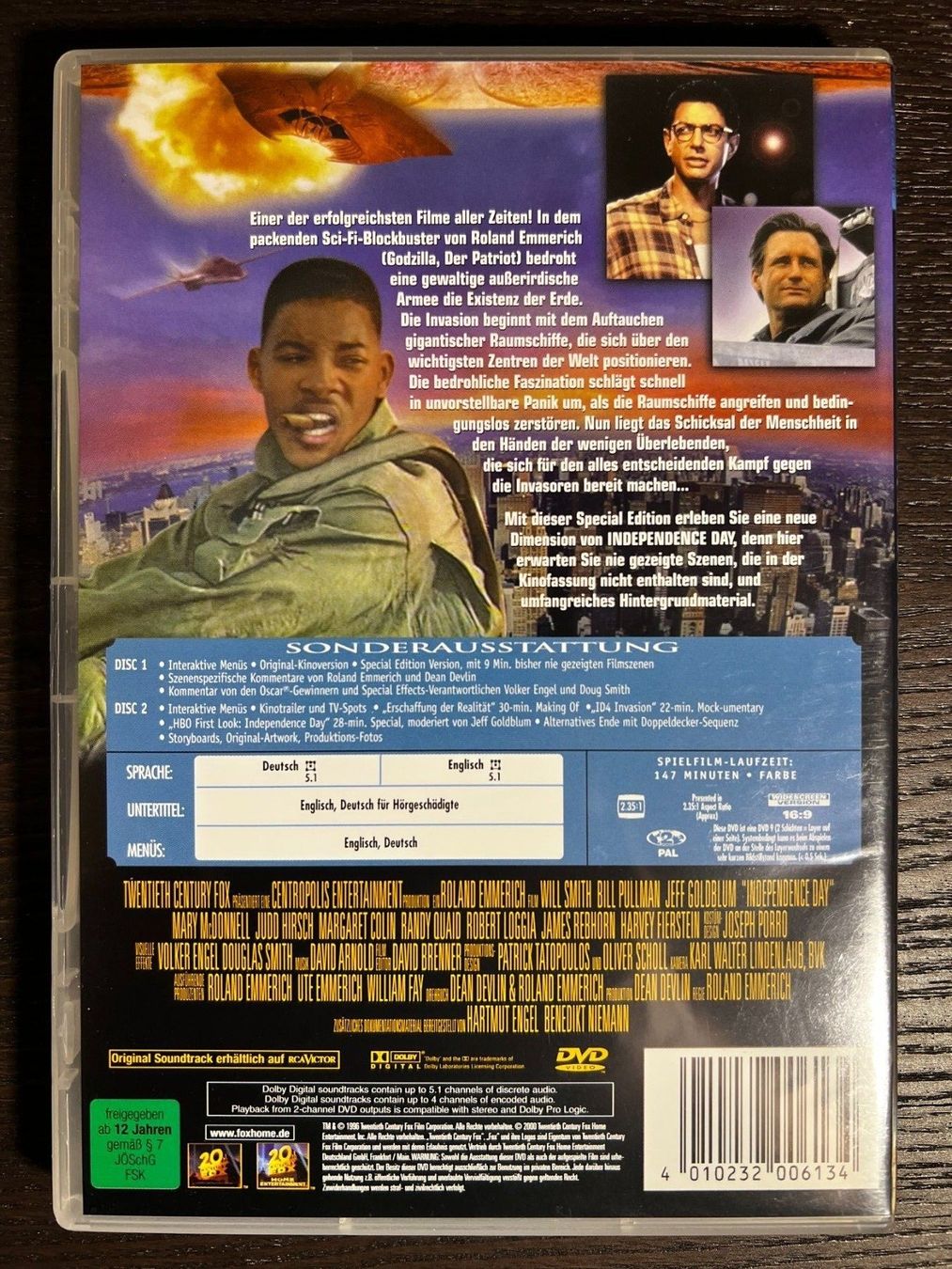 Alle DVDs: Independence Day – Gebraucht aus Zürich von FilmFreunde 1