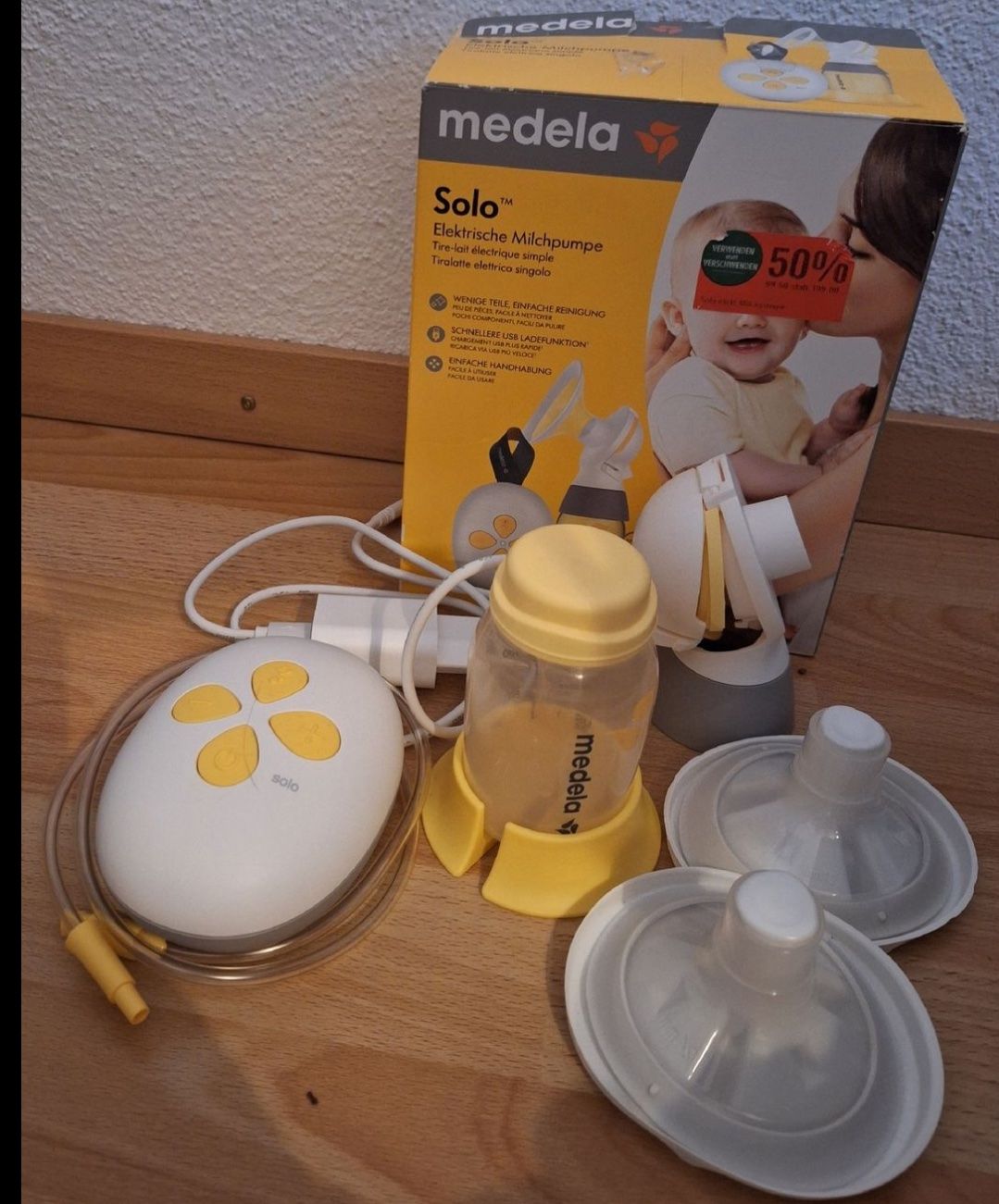 Medela Accessoires pour allaitement: Elektrische Milchpumpe – D'occasion à Ganterschwil par Morgenabend30 1