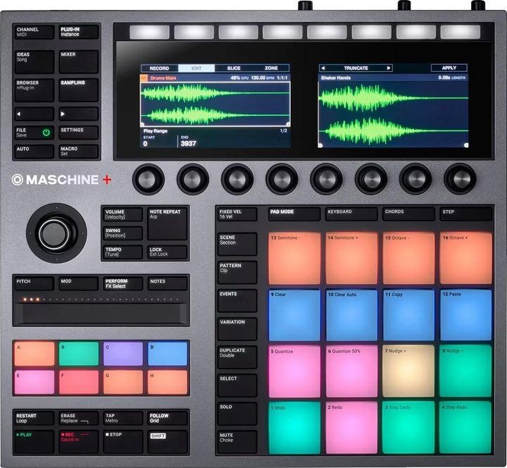 Native Instruments Musikinstrumente: Native Instruments Maschine+ MK3 - Standalone DAW – Gebraucht aus Agno von Olialby