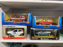 Fiat Punto 1:24 - 4 Stück