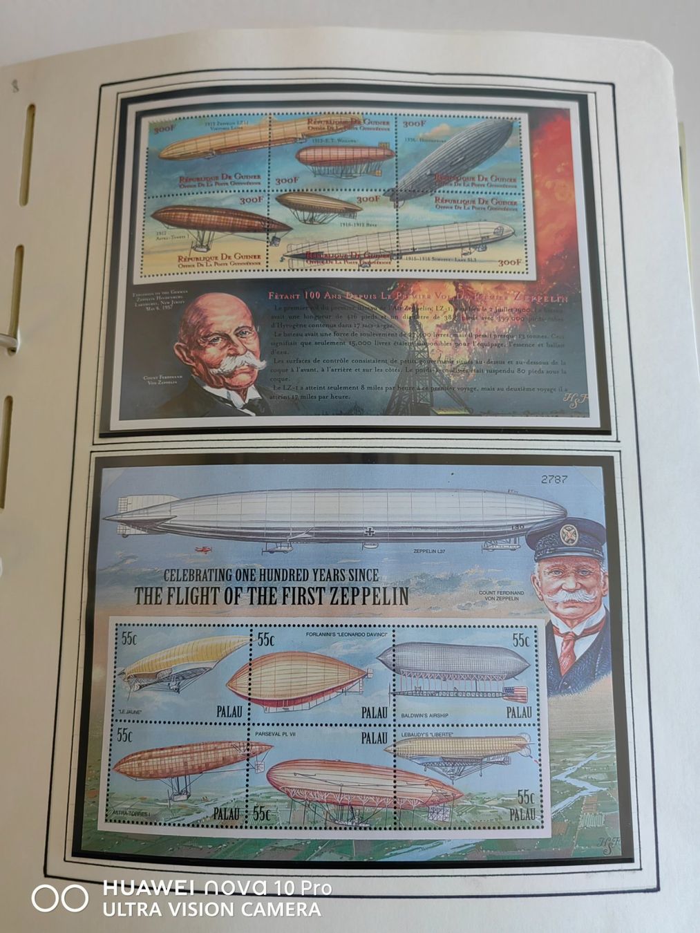 Tutti i francobolli: Collection "histoire du dirigeable et des Zeppelins" – Usato da Thônex venduto da Jan-Nemar 2