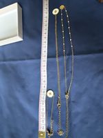 Superbe ensemble collier et bracelet doré étoile✨