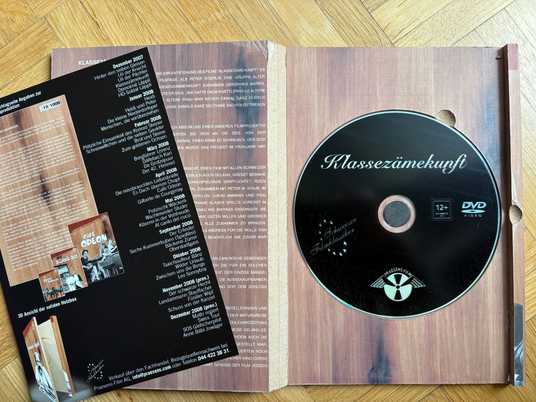 Tutti i DVDs: Klassezämekunft - Limitierte Holzverpackung - DVD – Usato da Zürich venduto da Malcom 1
