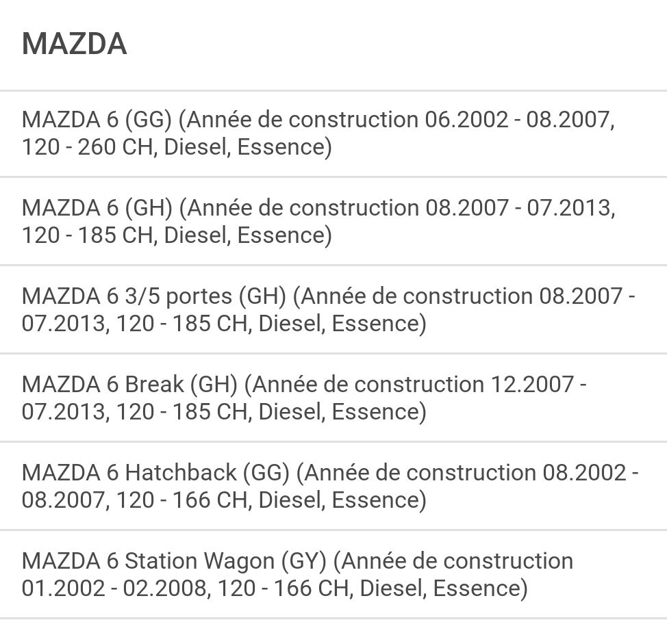 Mazda Tutti pezzi di ricambio auto: etrier de frein mazda 6 / Bremssattel mazda 6 – Nuovo e nell'imballaggio originale da Vuadens venduto da autosolutionsvuadens 5