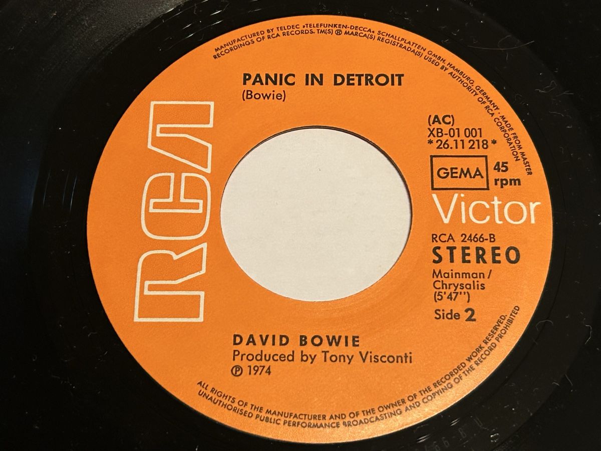 Schallplatten: David Bowie. 1974. Knock On Wood – Gebraucht aus Faulensee von Mizuno06 4