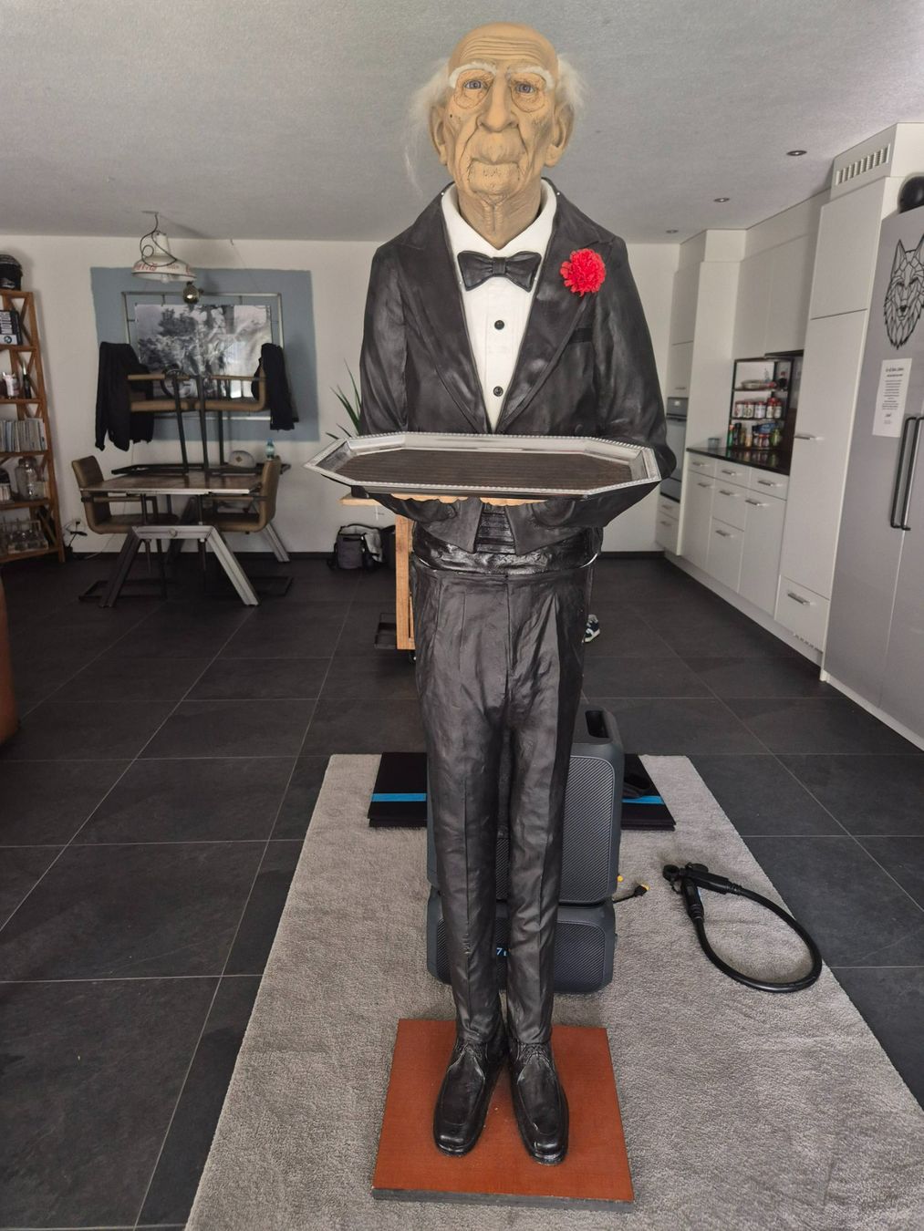 Figuren: Lebensgrosse Butler-Figur 183 cm – Gebraucht aus SCHÖTZ von Halmax10