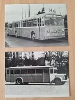 2 Fotokarten, Saurer Busse