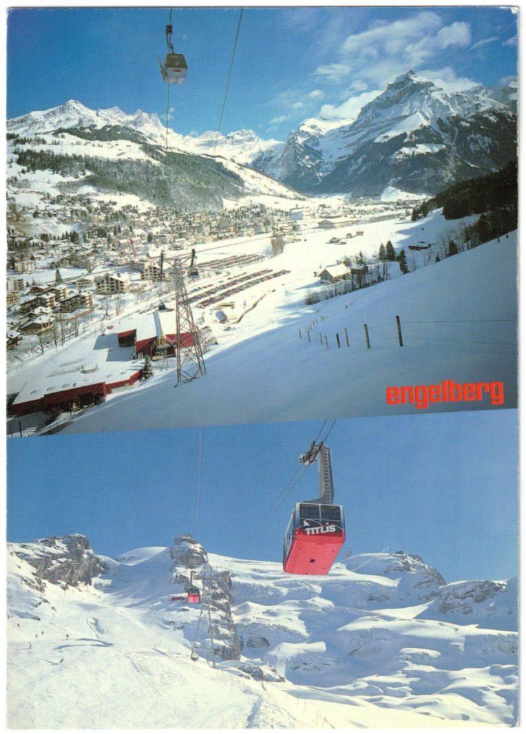 Ansichtskarten: Engelberg - 2 Bild AK – Gebraucht aus Binningen von Mountainrider