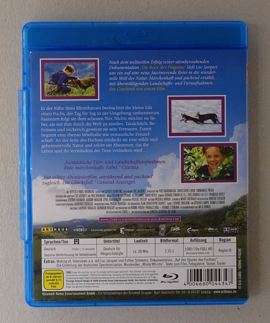 Tous les DVDs: Der Fuchs und das Mädchen – D'occasion à Sessa par fraenklishop 1