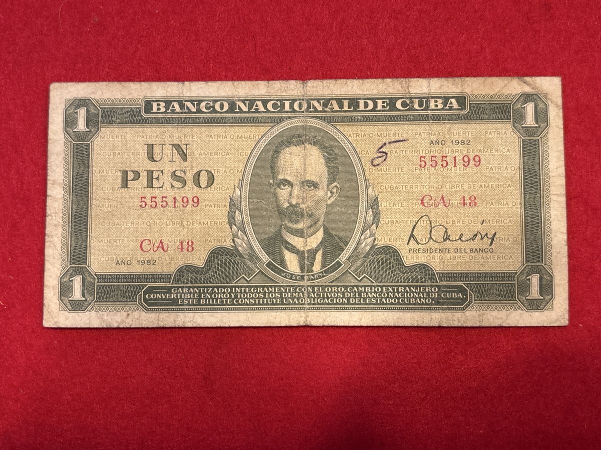 Banconote: Billet Cuba 🇨🇺  – Usato da Bussigny venduto da Numk