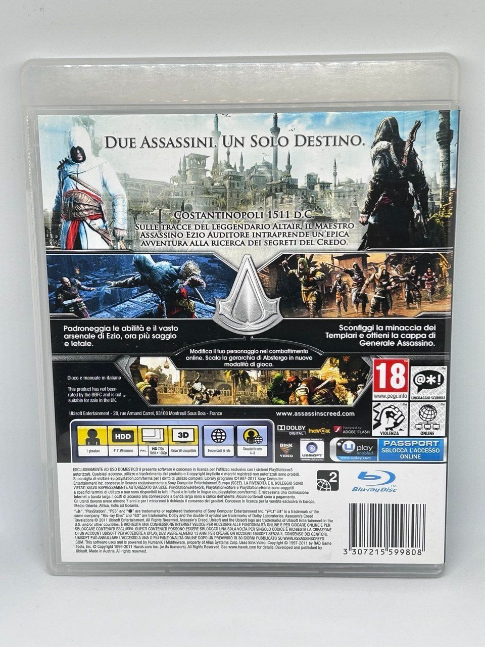 Sony Giochi: Assassin's Creed: Revelations per PlayStation 3 – Usato da Giubiasco venduto da LorisVale 1