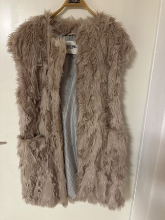 Essentiel Antwerp Gilet, fake fur Weste, Gr.42