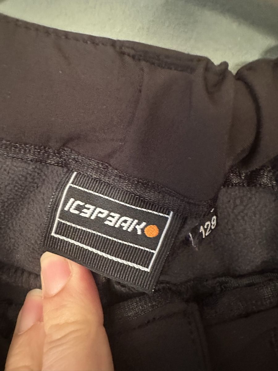 Icepeak Pantaloni: Softshellhose 128, schwarz Icepeak – Usato da Winterthur venduto da Zip8 1