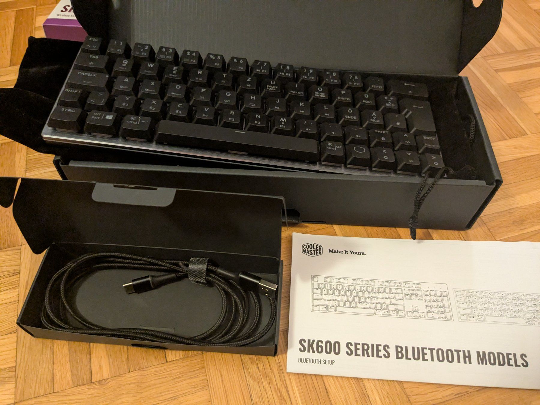 Tastiere: CoolerMaster SK622 mechanical Keyboard (DE) – Usato da Lausanne venduto da Urbem 1