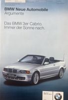 VERKAUFSUNTERLAGEN | 3ER BMW CABRIO - TYP E46 | AB 02.2000