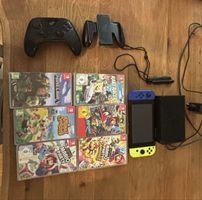 nintendo switch mit zubehör und 6 spiele