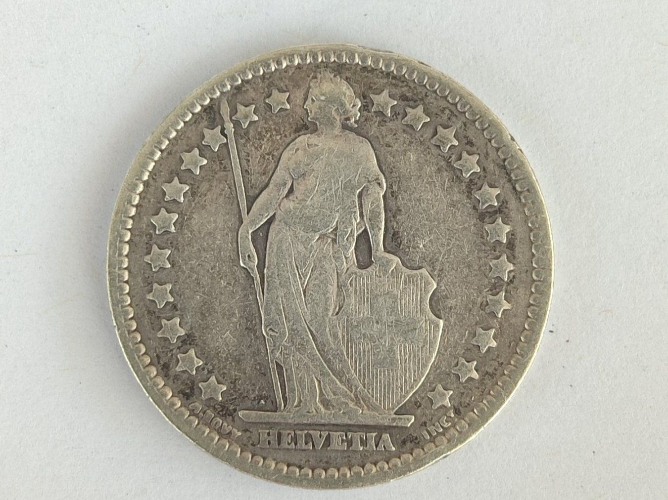 Tutti le monete: Schweizer 1 Fränkler silber 1913 – Usato da Strengelbach venduto da Phorensic_30 1