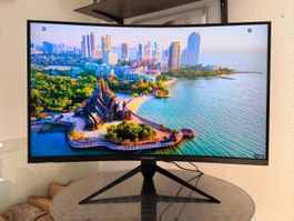 LC Power 31.5 Zoll Curved Gaming/PC Monitor