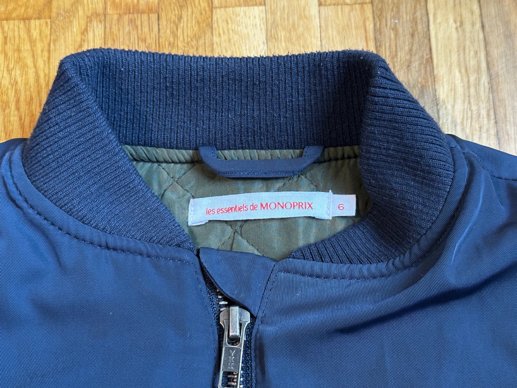 Giacche & Cappotti: Monoprix jacket/veste/bomber garçon bleu marine 6ans – Usato da Lausanne venduto da brixton 4
