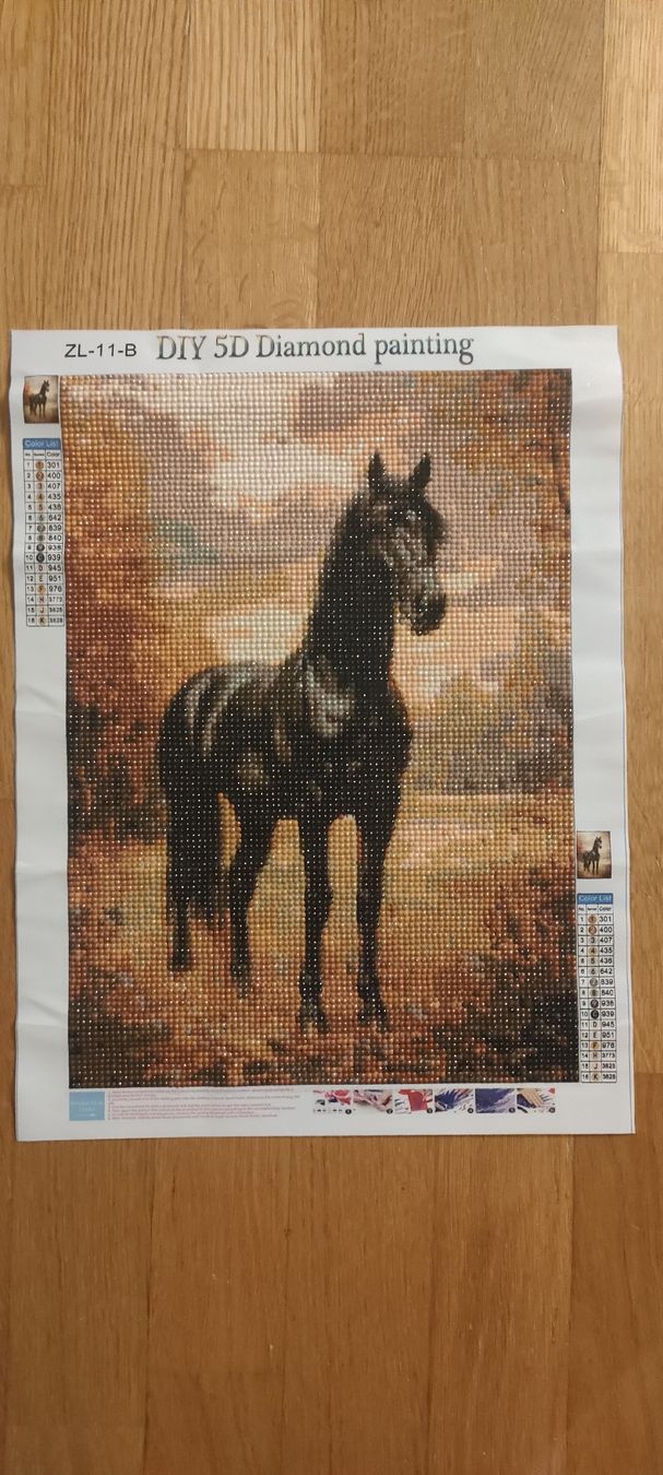 Kit bricolage: DIY 5D Diamant Malerei Pferde Motive – Nuovo e nell'imballaggio originale da Mönchaltorf venduto da Icelandichorse 2