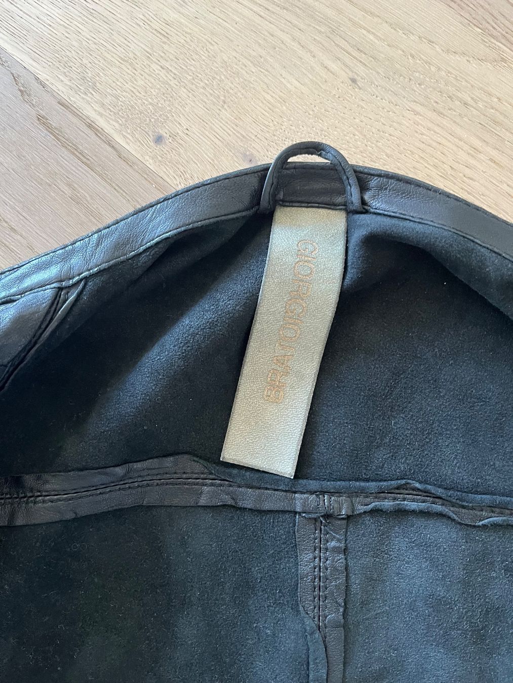 Giorgio Brato Vestes: Giorgio Brato Lederjacke – Neuf (Voir description) à Windisch par san_x8ns 1