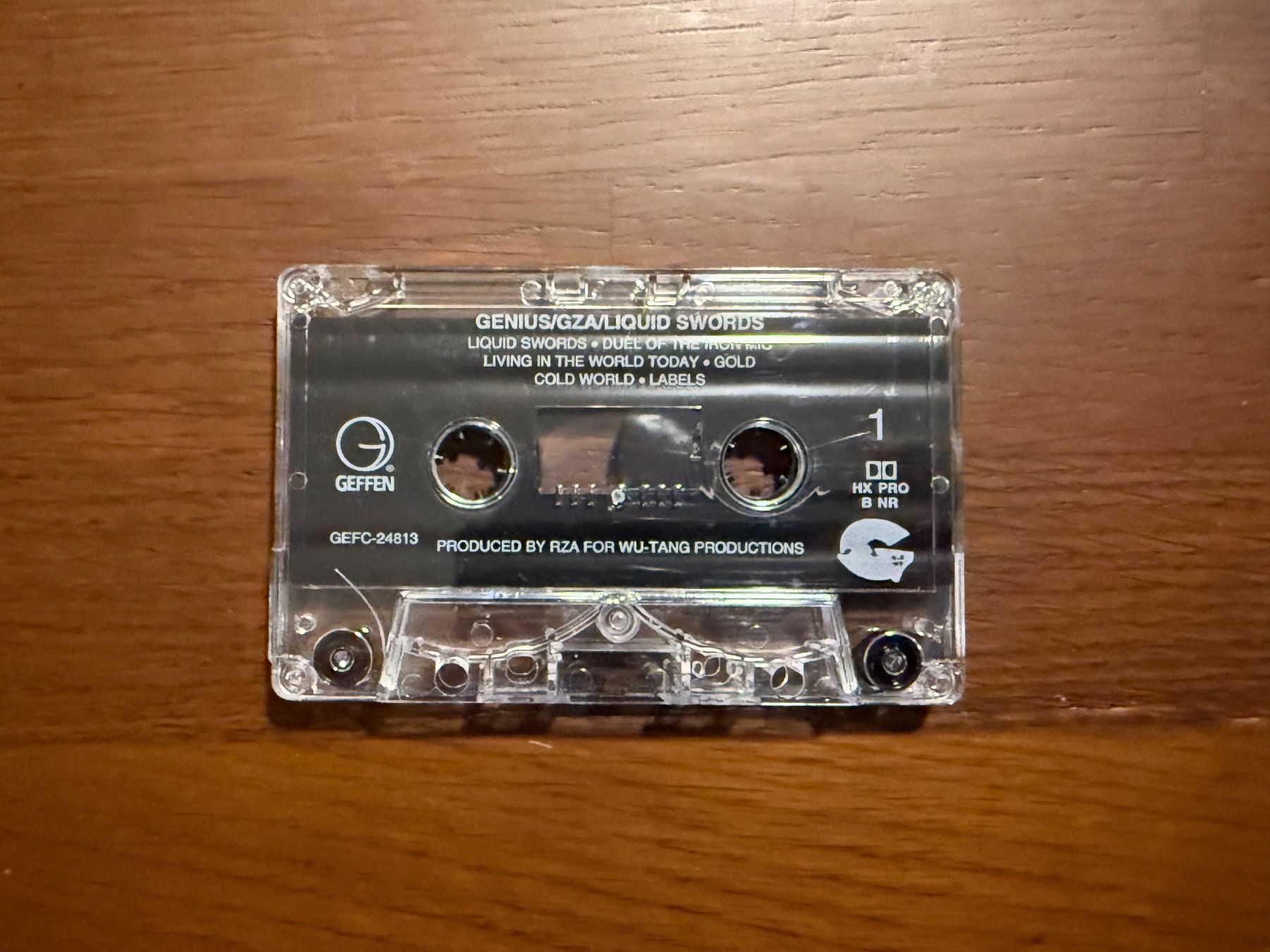 Musicassette: Genius/GZA - Liquid Swords Geffen / 1995 MC – Usato da Delémont venduto da cpop 1