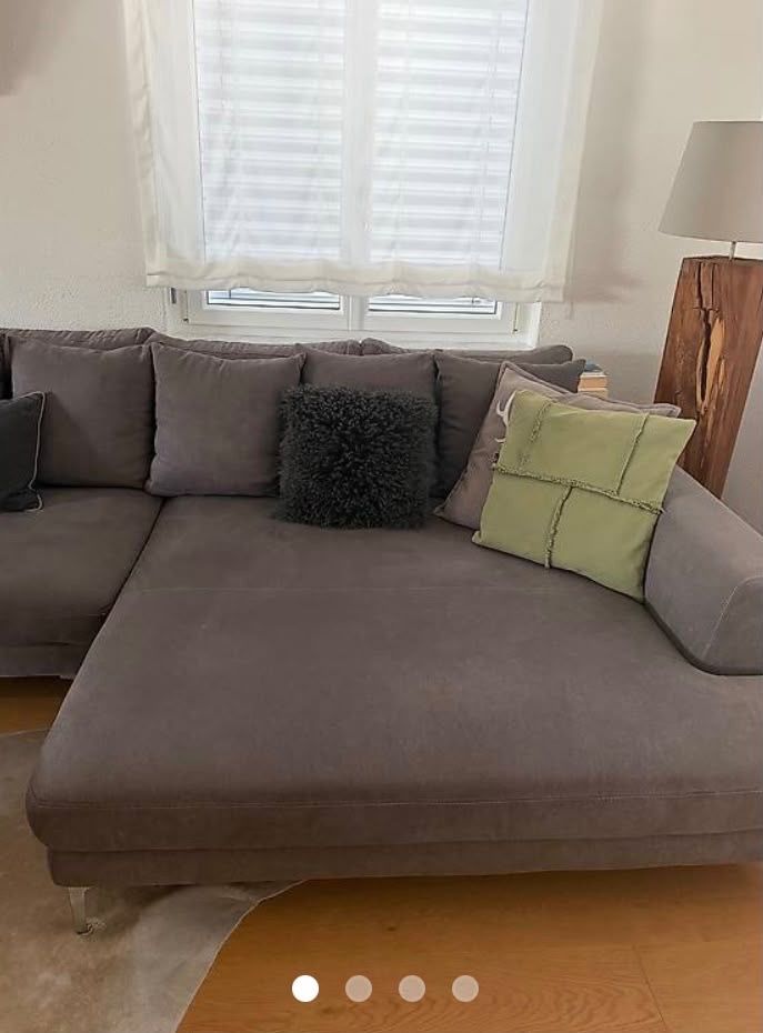 Sofas: Graue Eckcouch Stoff – Gebraucht aus Rorschach von 5TORO5