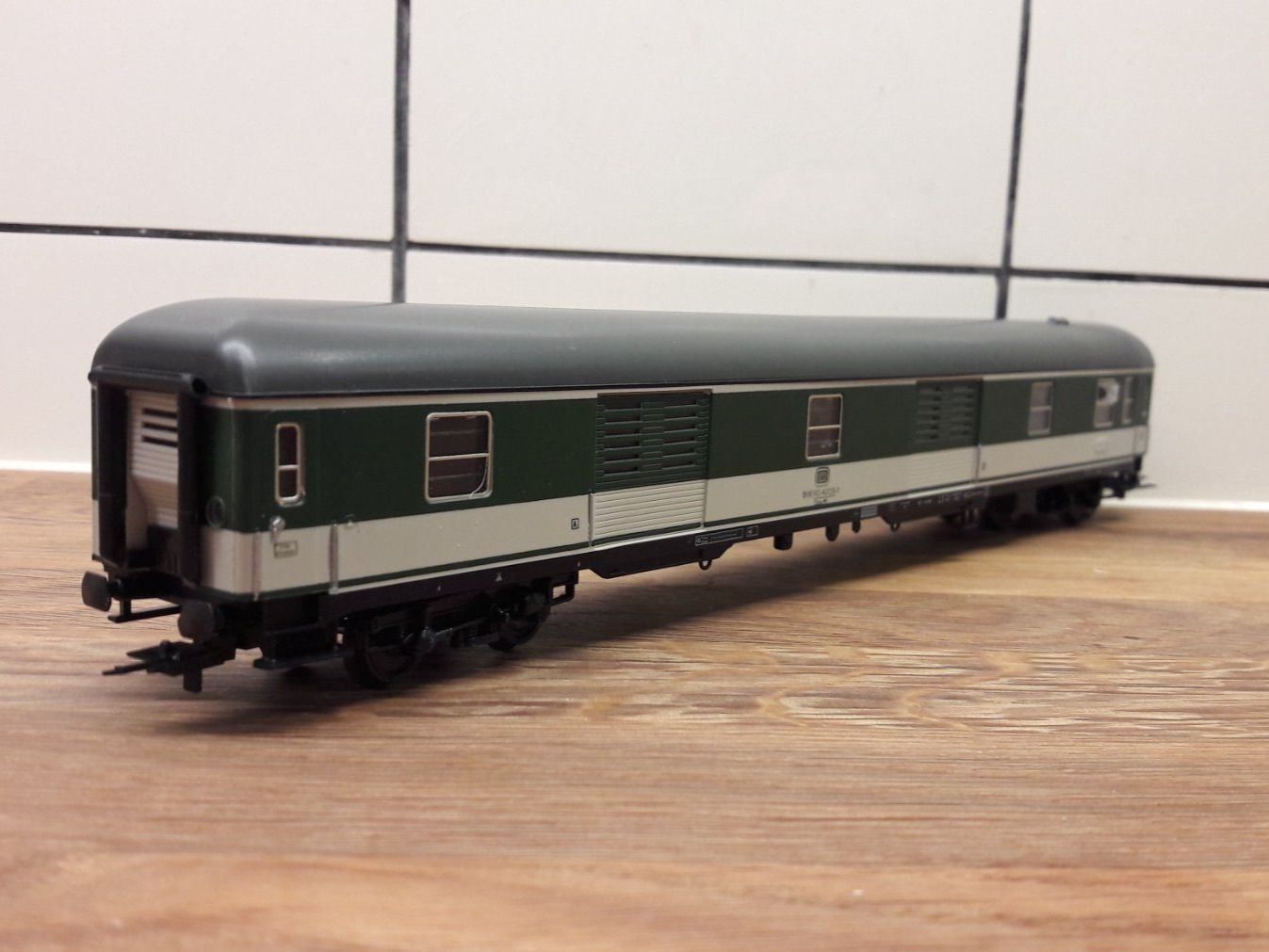 Modellini di ferrovie: Röwa HO DC : DB fourgon bagages "Düm" – Usato da Buttes venduto da Cafe2005 3