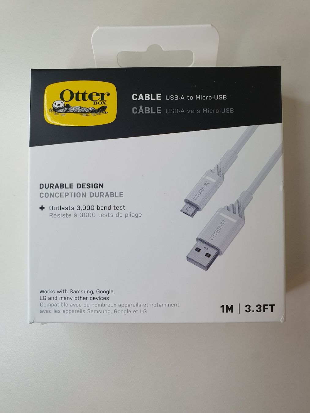 Cavi: Otterbox USB-A auf Micro-USB Kabel, Neu und Originalverpackt – Nuovo e nell'imballaggio originale da Aathal-Seegräben venduto da Ru.Fi 1