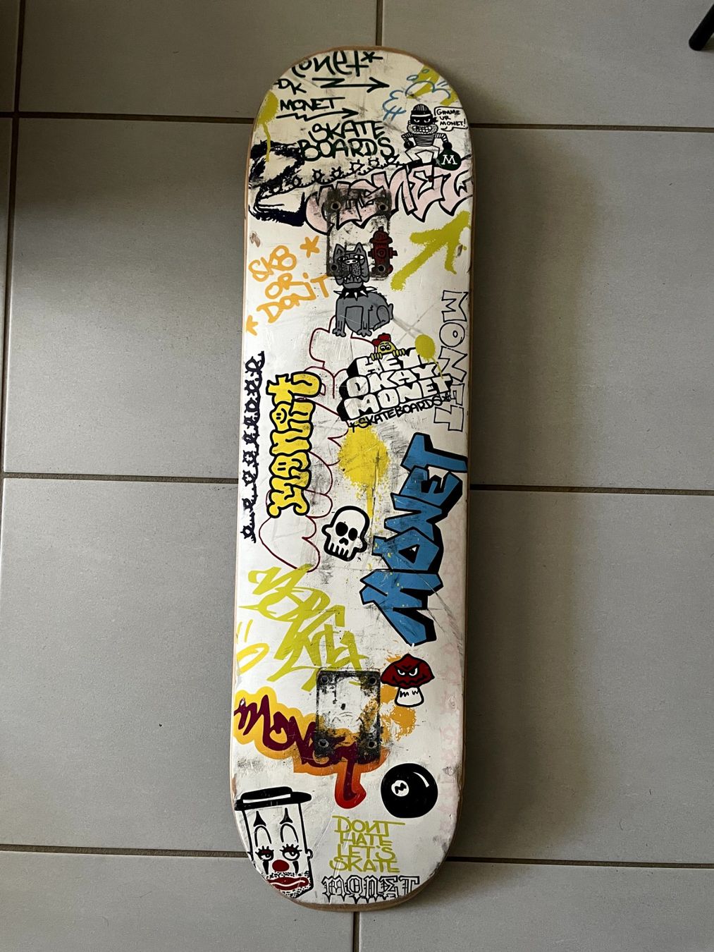 Skateboards: Skate Clutch 8.0 – Gebraucht aus Courtaman von ale_5jxm