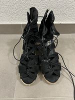 Manor suede wedge sandals