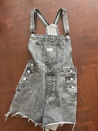 Levi Strauss Overalls Shorts grey washed good condition