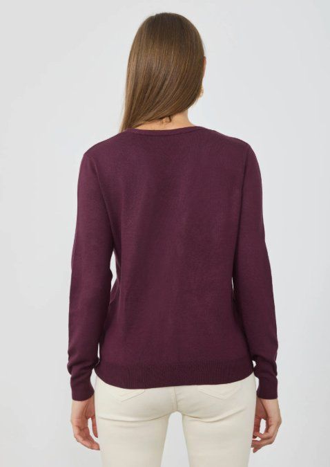 Anna Field Giacche: Feinstrickjacke Aubergine, Grösse S – Nuovo (secondo la descrizione) da Zürich venduto da faustdick 3