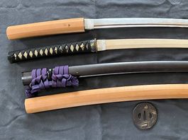 Katana (koshirae + shirasaya) période Edo