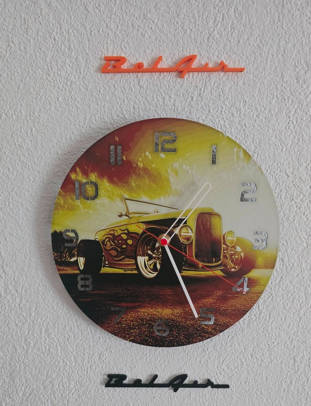 Orologi da terra & Orologi da parete: Hot Rod Wanduhr – Nuovo (secondo la descrizione) da Winznau venduto da johny_wayne 1