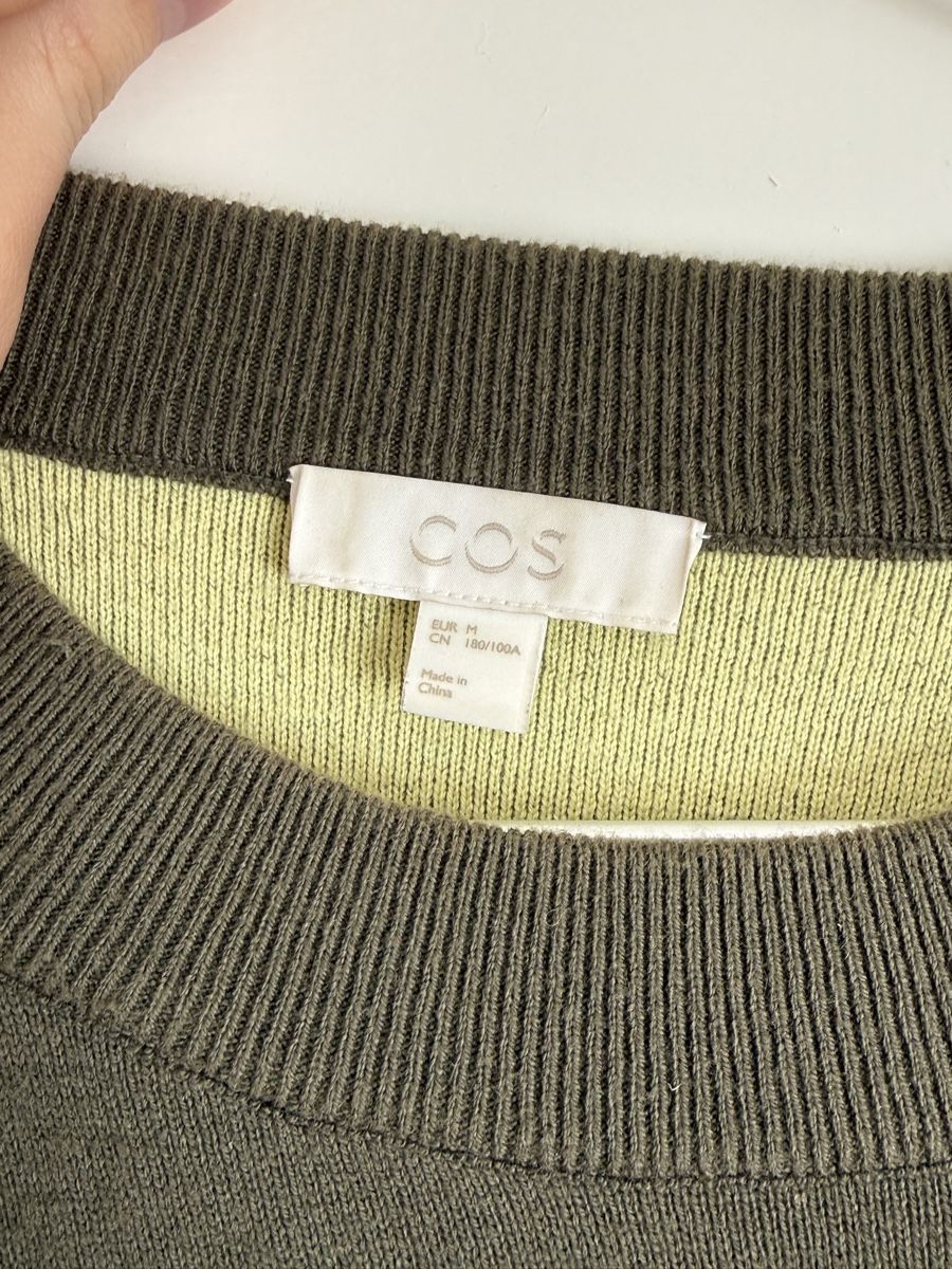 Cos Pullover & Sweatshirts: Sweater COS relaxed green M – Gebraucht aus Basel von wik_77hx 1