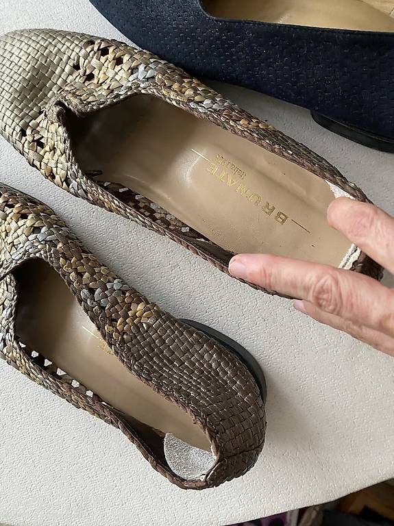 Scarpe da donna: Brunate Damenschuhe Leder – Usato da Basel venduto da 12Glory 3