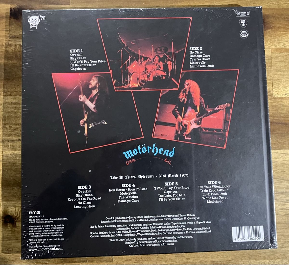 Schallplatten: MOTÖRHEAD Overkill 3 LP Deluxe 40 Anniversary – Neu und originalverpackt aus Belp von B7L0 1