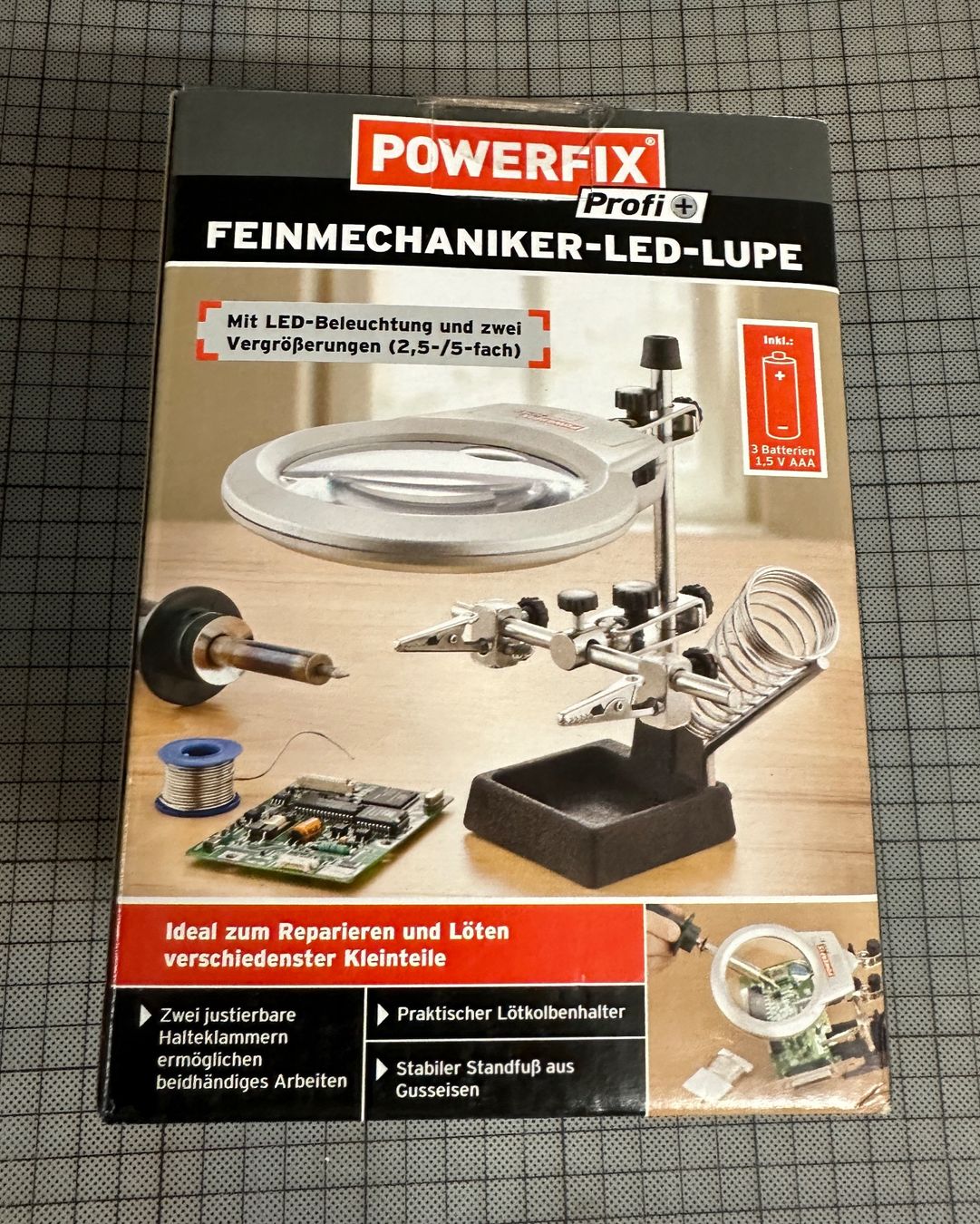 Altro per Ottica: Feinmechaniker LED-Lupe Powerfix Profi+ - Neu – Nuovo e nell'imballaggio originale da Nussbaumen AG venduto da olitech5415 1