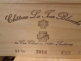 Chateau La Tour Blanche 2014  37.5 Sauternes 12 Flaschen