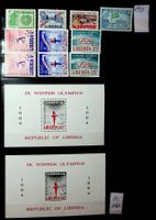 AFRIQUE LIBÉRIA  TIMBRES NEUFS** 1955-63 COTE 21 EUROS /AT1