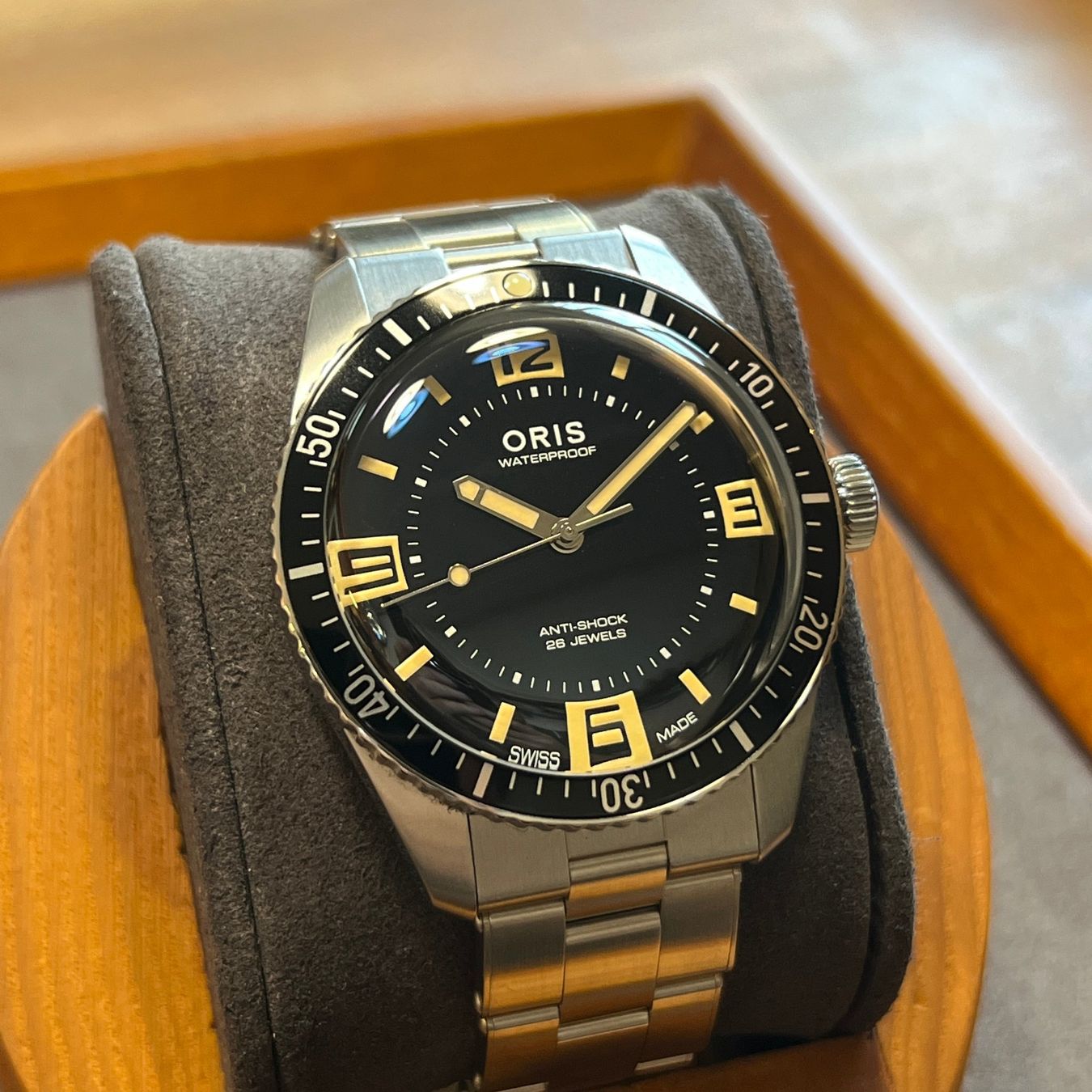 Oris Orologi: Oris Divers Sixty Five 60TH Anniversary Edition Full Set 01 – Usato da Carouge GE venduto da Watchaser 1
