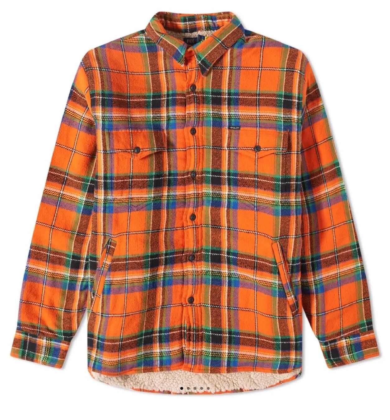 Ralph Lauren Jacken: POLO RALPH LAUREN Flanellhemd mit Fleecefutter, Größe S – Neu (gemäss Beschreibung) aus Sursee von fasolek13