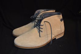 Herren Wildleder Desert Boots, beige, Grösse 40