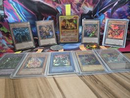 Pokémon & Yu-Gi-Oh High-End Bundle 30x HOLO Glurak / Götter