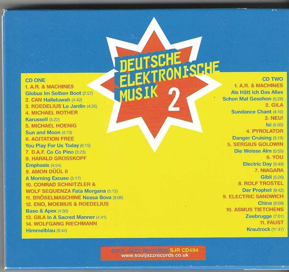 CD: Deutsche Elektronische Musik 2 - 2 X CD – Usato da Genève venduto da CDLPBookS 1
