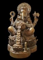 Ganesh en bronze ancien Thai