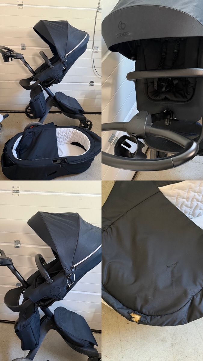 Stokke Carrozzine: Stokke Xplory X Kinderwagen Schwarz  – Usato da Erlenbach ZH venduto da jaja87 3