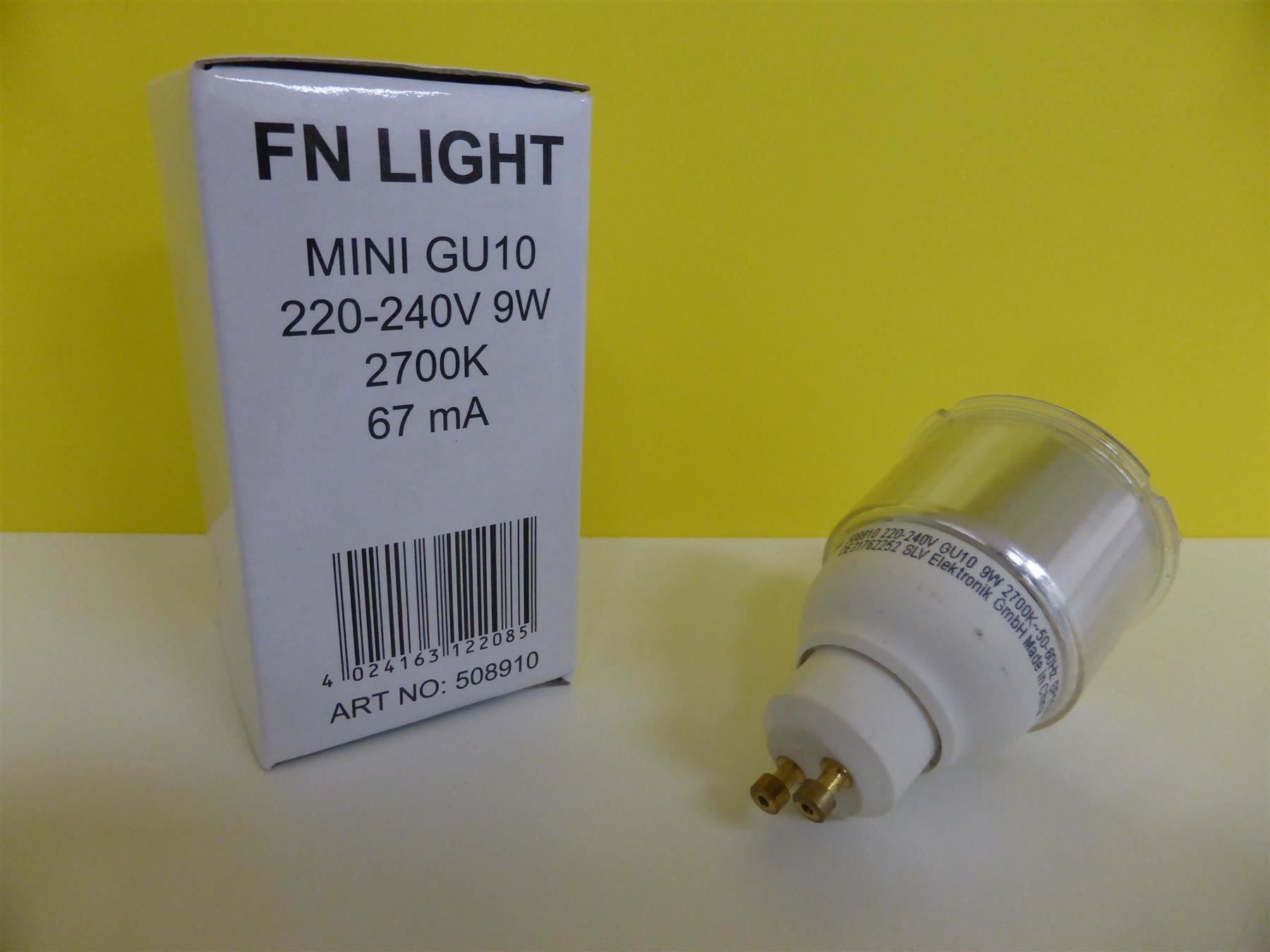 Lampes: 9 W  FN Light Mini GU 10 – Neuf avec emballage d'origine à Schübelbach par Dolly990_2 1