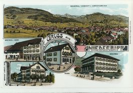 Niederbipp, BE  - (Litographie um 1900)